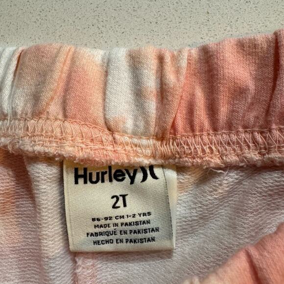 Hurley Peach Tie-Dye Tank and Shorts 2T Set - Picture 7 of 7